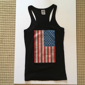 Victoria’s Secret PINK Flag Tank, XS